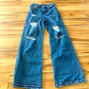 Hollister Wide Leg Jeans